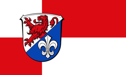 Vlag Hattersheim am Main 100x150cm