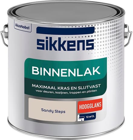 Sikkens - Binnenlak Hoogglans - Sandy Steps - Mengverf - 2,5 L