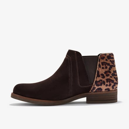 Demi2 Beat Donkerbruine Suède Boots