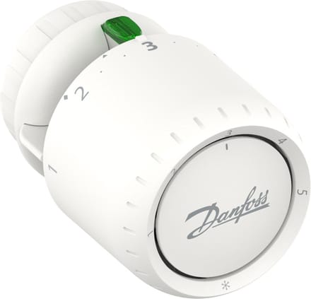 Danfoss RA Radiatorthermostaatknop - Wit - 015G4090 klikuitvoeirng