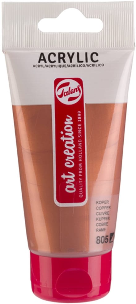 Acrylverf talens art creation 75ml 805 koper | 3 stuks