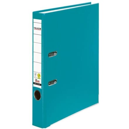Falken PP-Color Smal Ordner A4 50 mm Turkoois 2 Ringen Kunststof