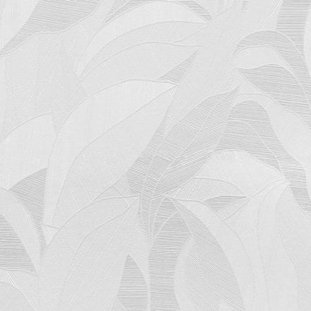 Erismann Vinylbehang 10530-01 - Cameo - Botanisch Wit - 53cm x 10.05m