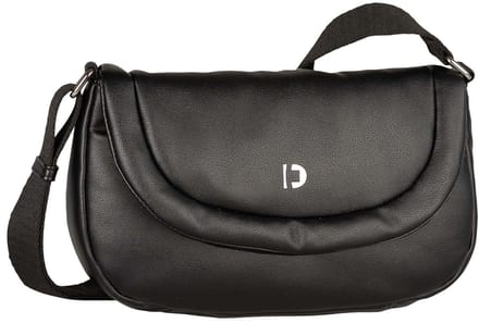 TOM TAILOR schoudertas Maye Saddle Bag Black zwart