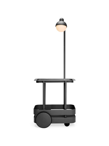 Fatboy Jolly Trolley Roltafel Met Lamp Antraciet