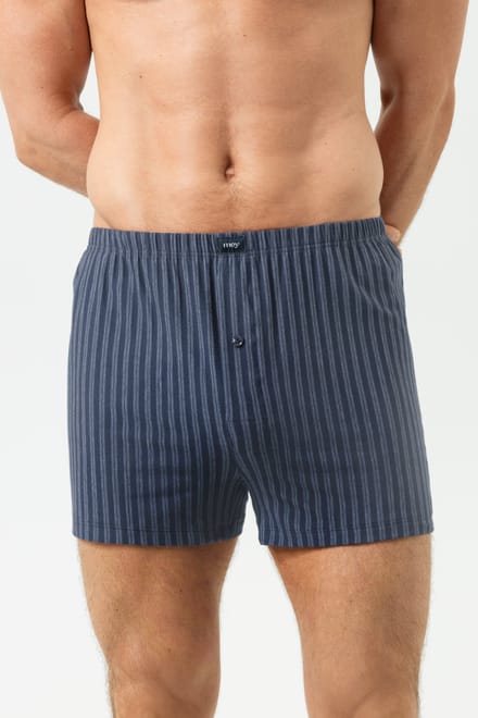 Boxershorts Serie Denim Stripes Yacht Blue