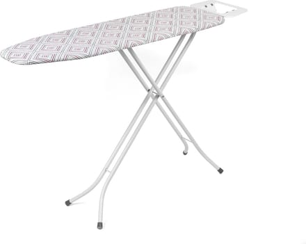 Strijkplank - Strijktafel - Kleding Strijken - 12 Hoogte-instellingen - 114 x 34 cm - Diamantprint