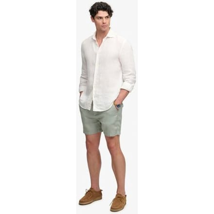 Superdry - The Merchant Store - Linnen Shorts - Heren - Korte broeken