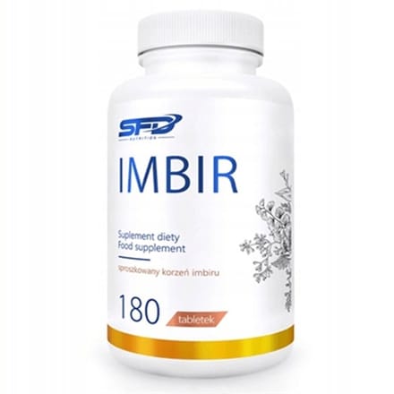 SFD Imbir Gember 300 mg | 180 tabletten | voedingssupplement