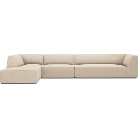 Hoekbank Sao ribstof links | Windsor & Co