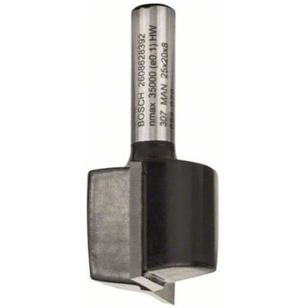 Bosch Accessories 2608628392 Groeffrees Hardmetaal Lengte 51 mm Afmeting, Ø 25 mm Schachtdiameter 8 mm