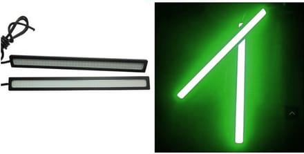 17CM LED - DRL - Groen - 12 volt