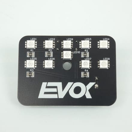 Feu arrière EVOK Iron LED 12V pour scooter Piaggio 50 Vespa 1963 à 1983 Neuf