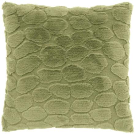 Unique Living kussen Daaf tea green 45 x 45 cm