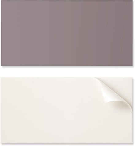 Zelfklevend decoratief vinylpaneel met print, 120x60 cm, beige kleur.