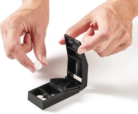 Vitility Tabletsplijter - Zwart