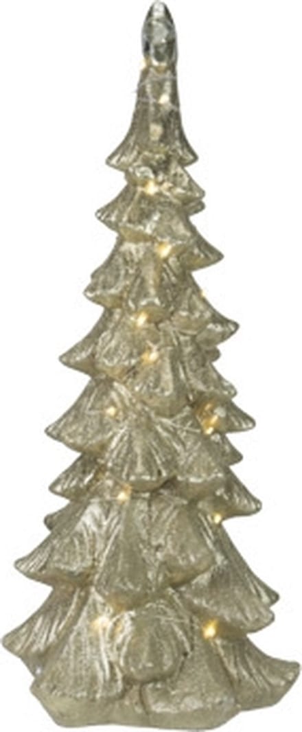 Cosy&Trendy Kerstboom - LED - Goud - 25, 5x26xH61cm - Polyresin