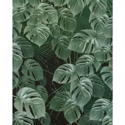 Fotobehang - Monstera on Marble 200x250cm - Vliesbehang