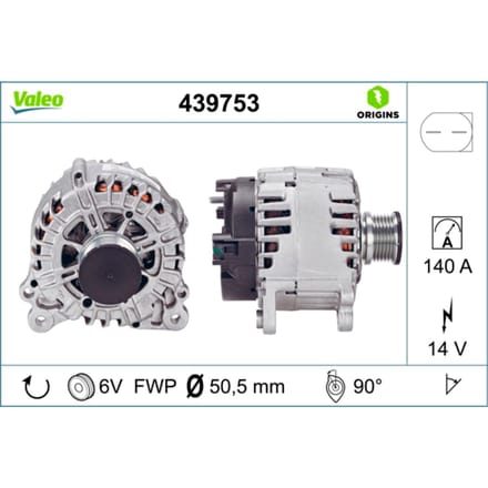 Driefasige generator VALEO 439753