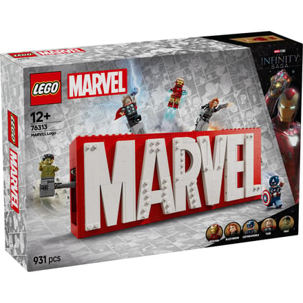 LEGO Marvel Super Heroes LEGO® MARVEL SUPER HEROES 76313 MARVEL logo & minifiguren