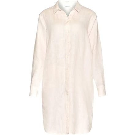 Linnen lange mouwen hemd jurk dames KnowledgeCotton Apparel