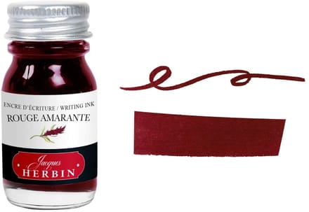Jacques Herbin Vulpen Inkt - Rouge amarante - Rood - 10 ml