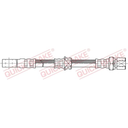 Remleiding QUICK BRAKE 50.909, links