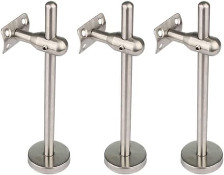 Leuningbeugel - Trapleuninghouder - Trappen Ondersteunen - Verstelbare Hoek - 250mm Lengte - Zilver