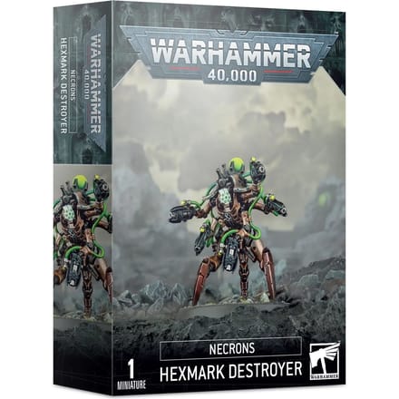 Figurine Games Workshop Warhammer 40k - Necron Destroyer Hexmark