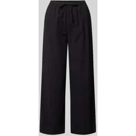 Stoffen broek in verkorte pasvorm model 'CISSIE'