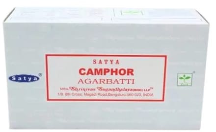 Satya - kamfer - camphor - wierook - doos 12 stuks