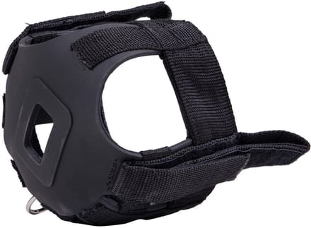 QHP - Graasmasker Attachable - Zwart - Pony