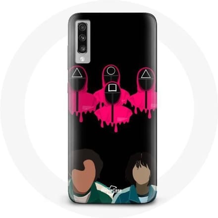 Coque - Samsung - Galaxy A70 - Souple - Protection - Squid Game