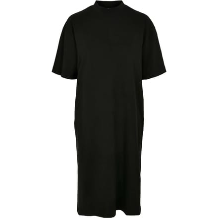 Urban Classics - Organic Oversized Tee Lange jurk - S - Zwart