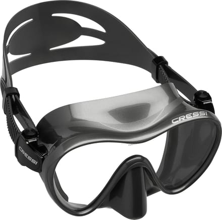 Duikbril Cressi F1 zilver / grijs