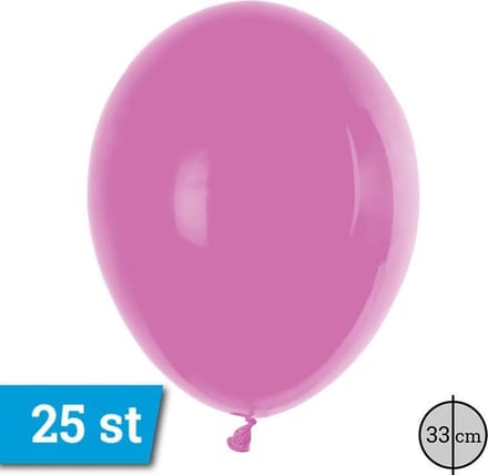 Latex ballonnen 33cm 100 stuks Bubblegum Pink Pastel