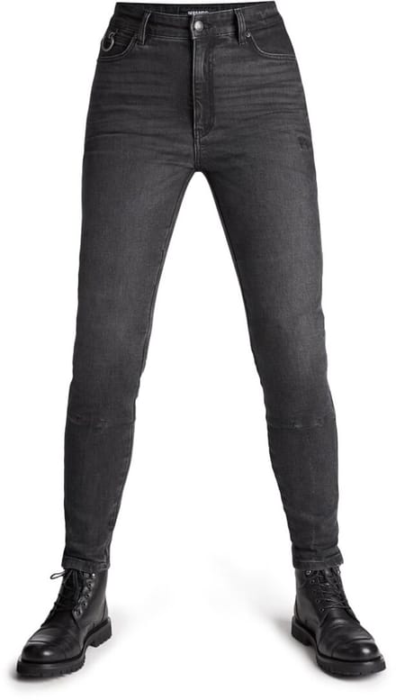 Pando Moto Kaya Slim Dames Motorfiets Jeans