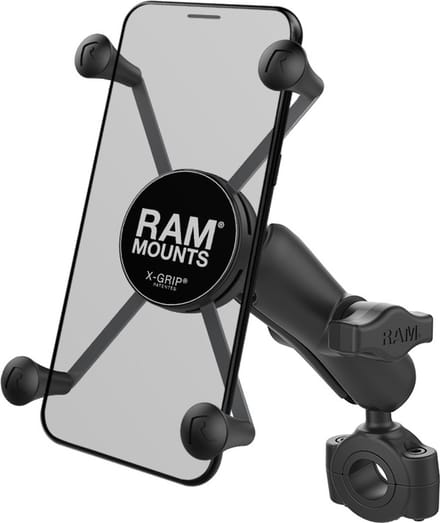 RAM Mounts Torque telefoonhouder fiets/motor/scooter - Universeel - Groot - Zwart