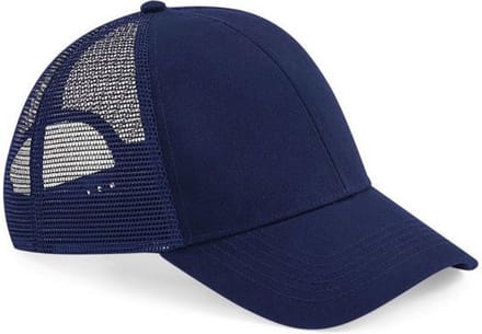 Beechfield Unisex Volwassen Trucker Cap (Marine Oxford)