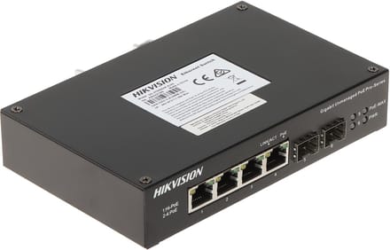 Hikvision DS-3T0506HP-E/HS - Netwerk Switch - Unmanaged - PoE