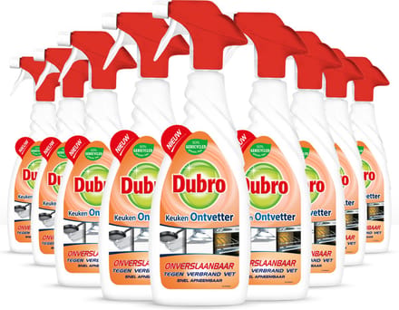 Dubro Keuken Ontvetter Spray 10 Stuks - Voordeelverpakking
