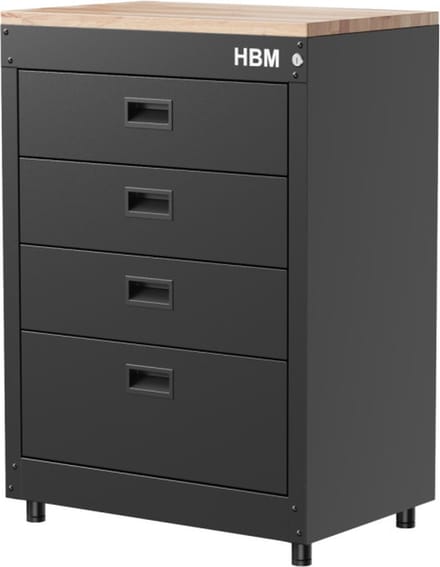 Ladenkast 71 cm - 4 laden (Maximale Belasting van 225 kg)
