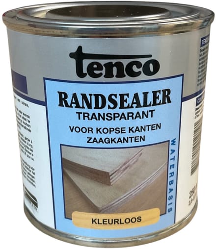 Tenco randsealer - voor kopse kanten - zaagkanten - transparant - waterbasis - 250ml