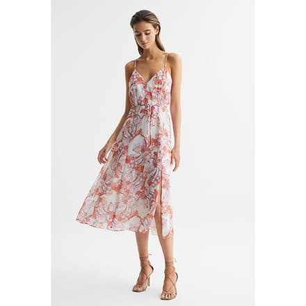 Reiss Pippa Midi Dress Taglia: 10 | Abiti Midi Outlet | Donna