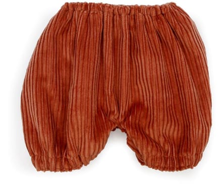 Asi poppenkleding shorts wijd multicolor - poppenmode accessoire