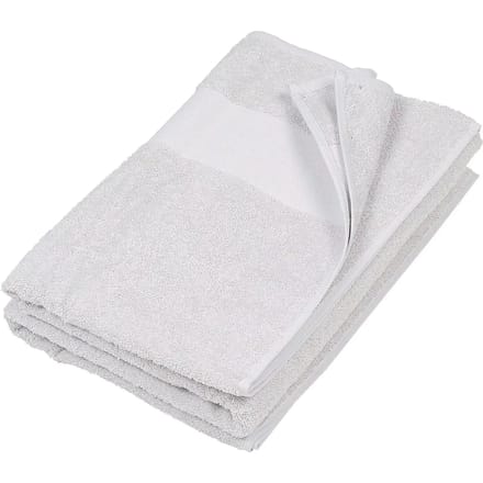 Katoenen handdoek Kariban blanc