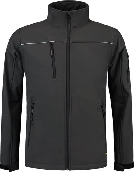 Tricorp 402006 Softshell Luxe - Donkergrijs - 6XL