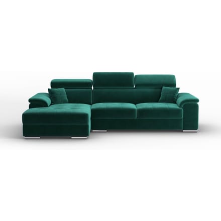 Hoekbank Confidential links velvet | NADUVI Collection