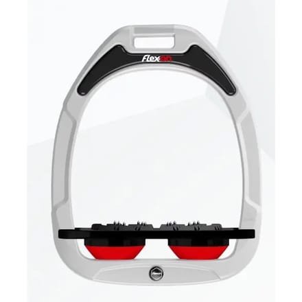 Verstelbare Grip Beugels Wit/Zwart/Rood Flex-On Green Composite