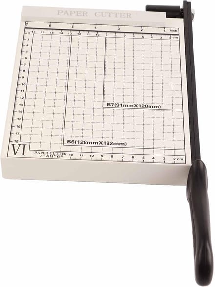 Handmatige Papiersnijder - Papier Snijmachine - Schoon Snijden - Comfortabele Grip - A5 Formaat